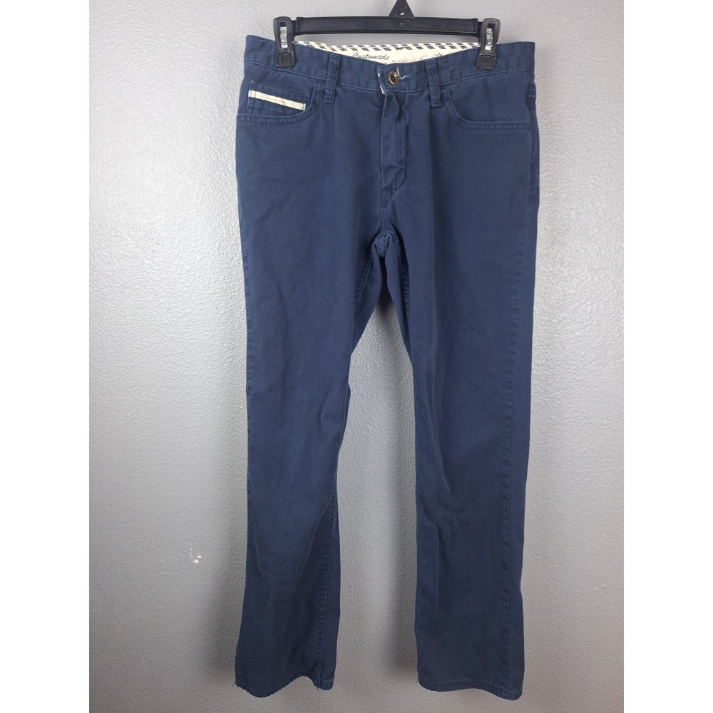 Vans Customade Anthony Van Engelen AVE Chino Pants Mens 32x29 Navy Blue Straight